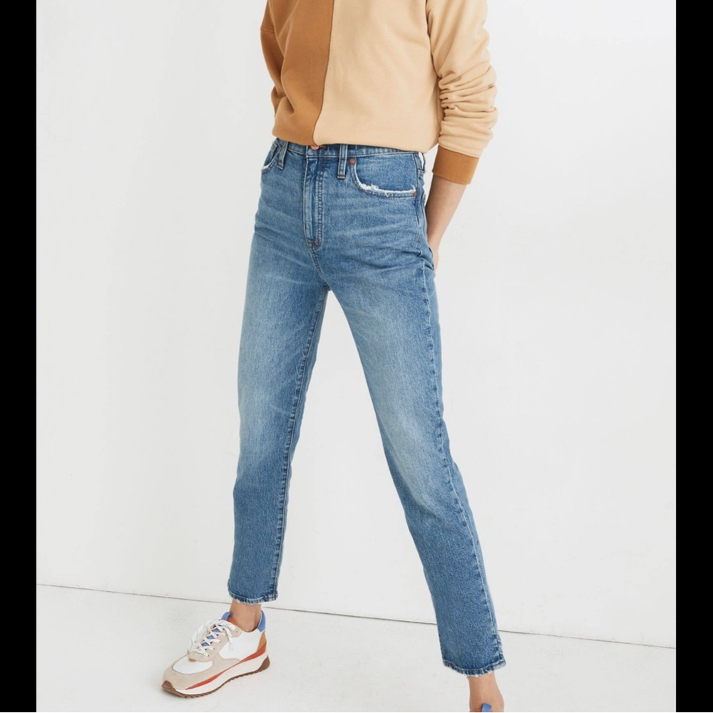 Madewell, Classic Straight Denim Jeans, Size 26, Excellent Condition